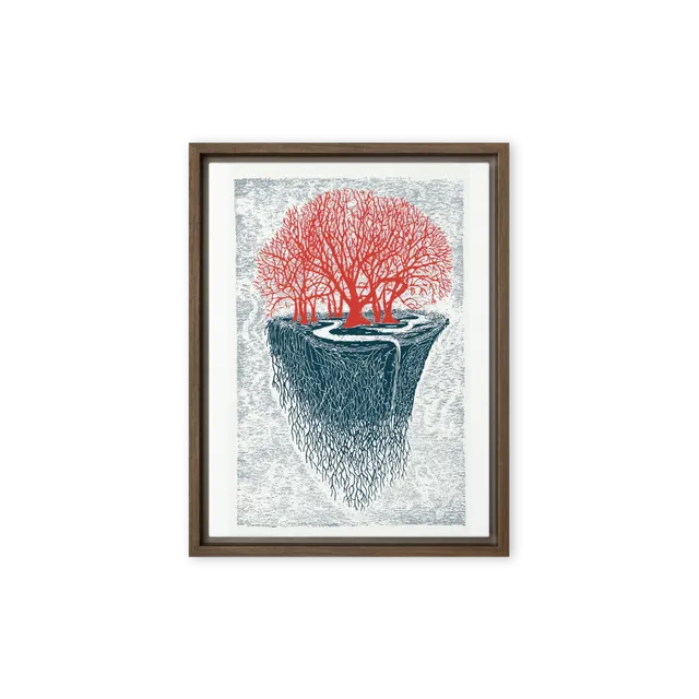 Roots of the Red Island | Art Print