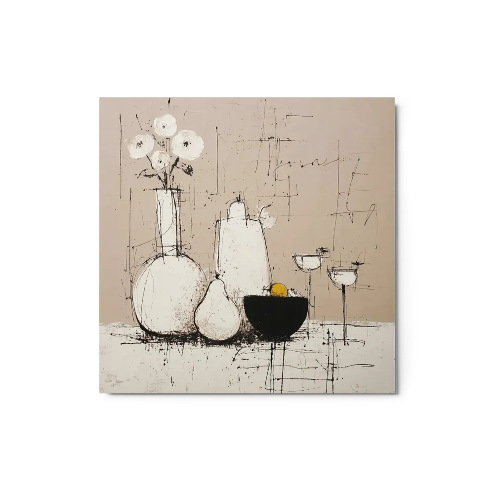 Harmony in Neutral Lines | Art Print