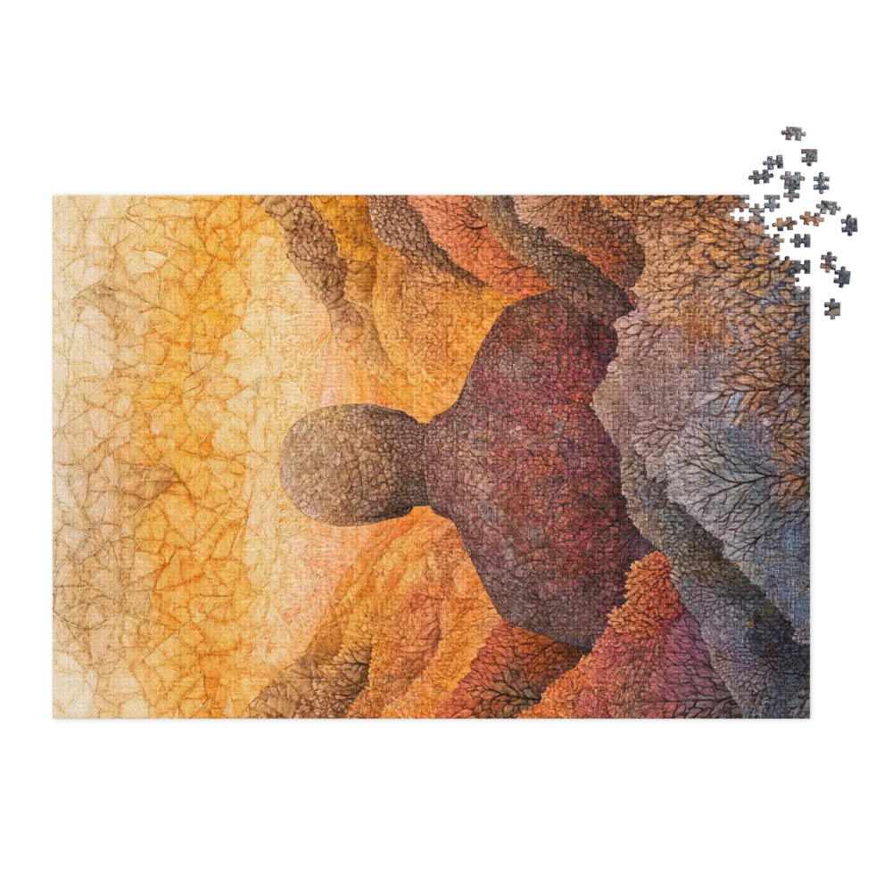 The Contemplative Journey 
 Jigsaw Puzzle in Tin Box