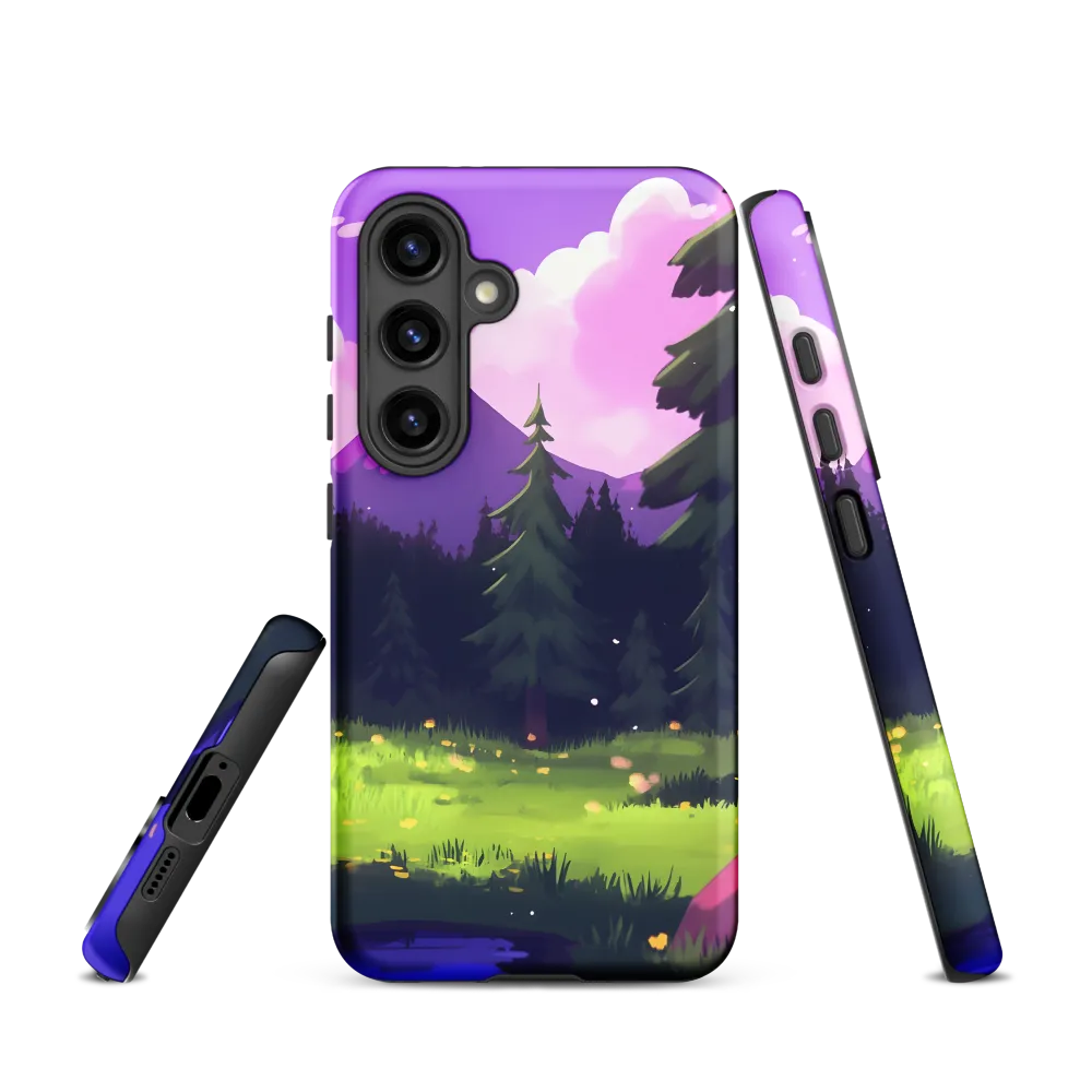 Enchanted Purple Forest | Phone Case