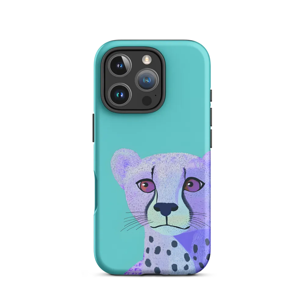 Stylized Cheetah Illustration | Phone Case