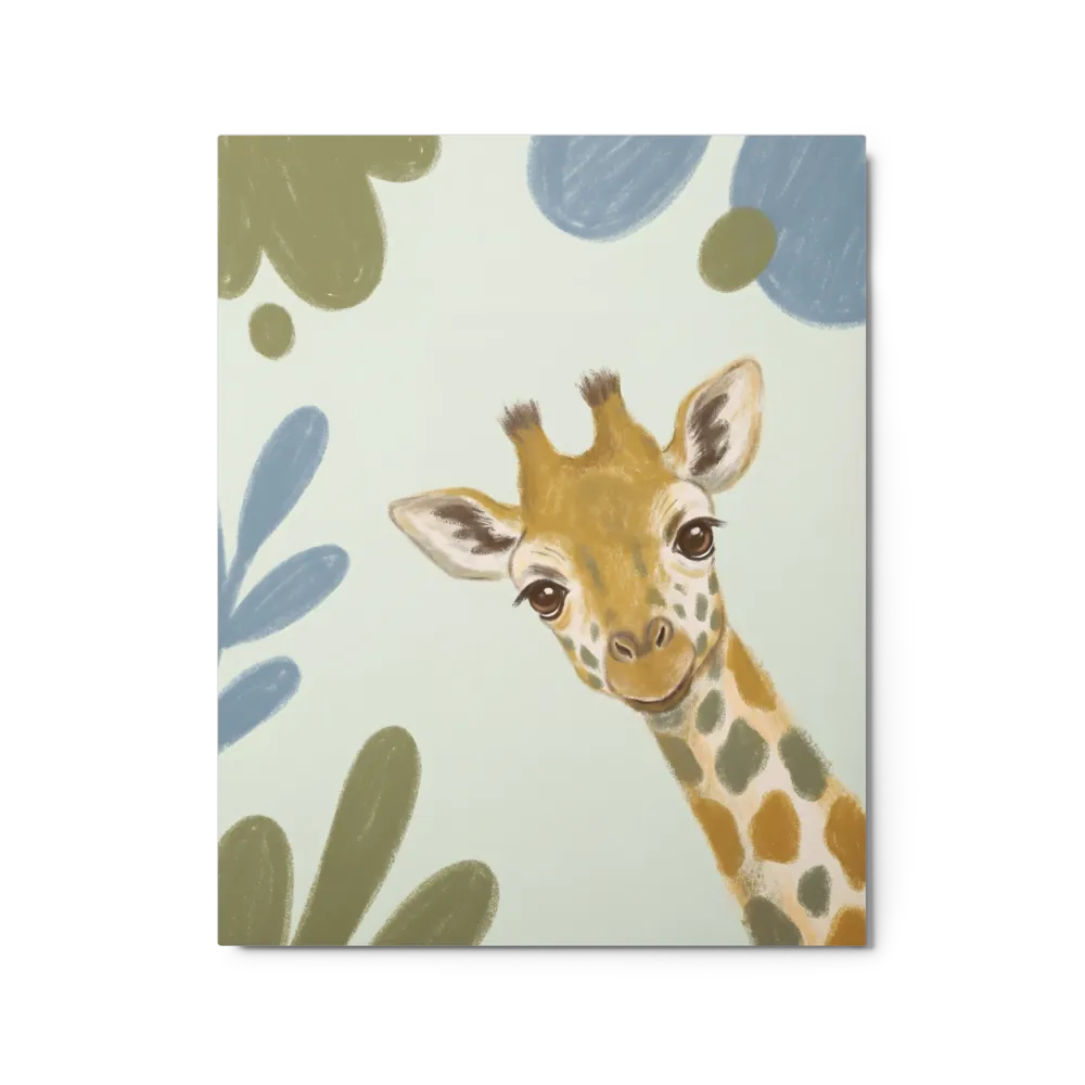 Playful Baby Giraffe