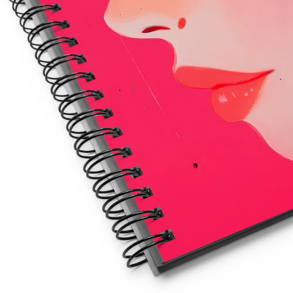 Vibrant Pop Art Portrait 
 Spiral Notebook | 140 pages
