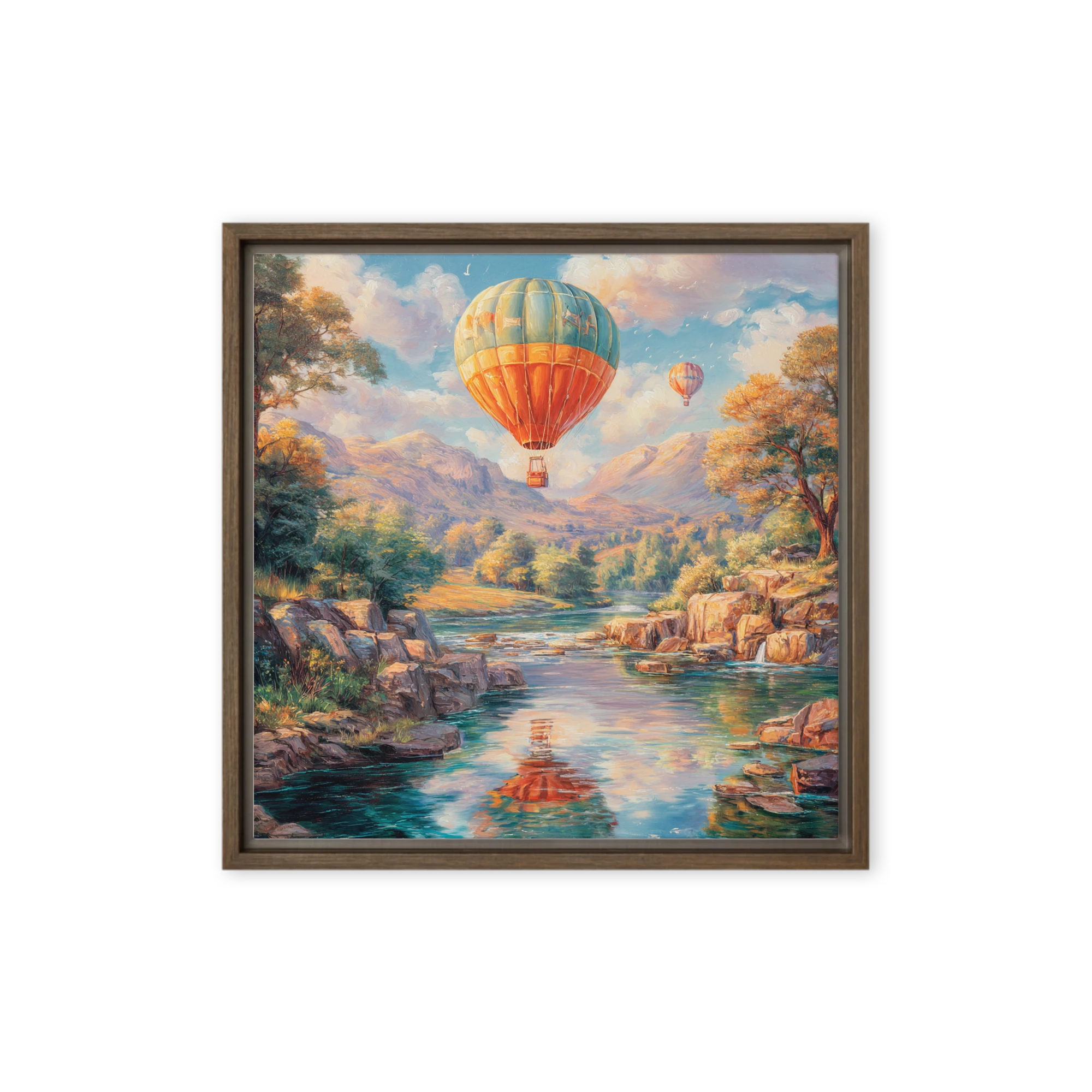 Above the River Valley | Art Print