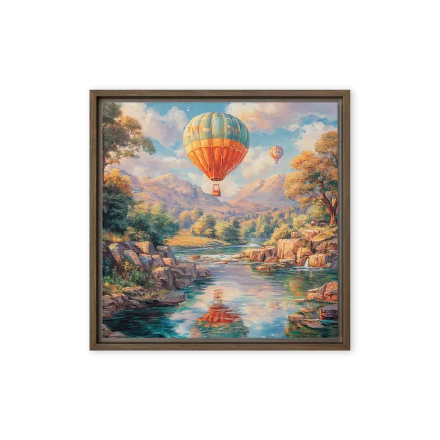 Above the River Valley | Art Print