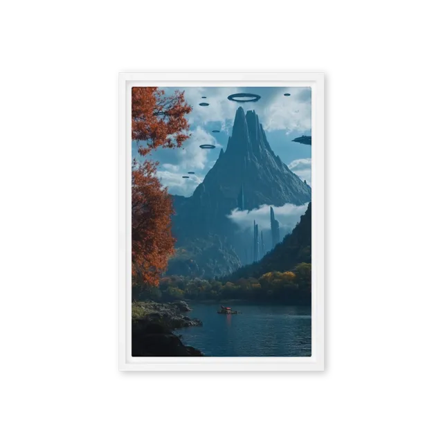 Serenity's Edge: Alien Ascent | Art Print