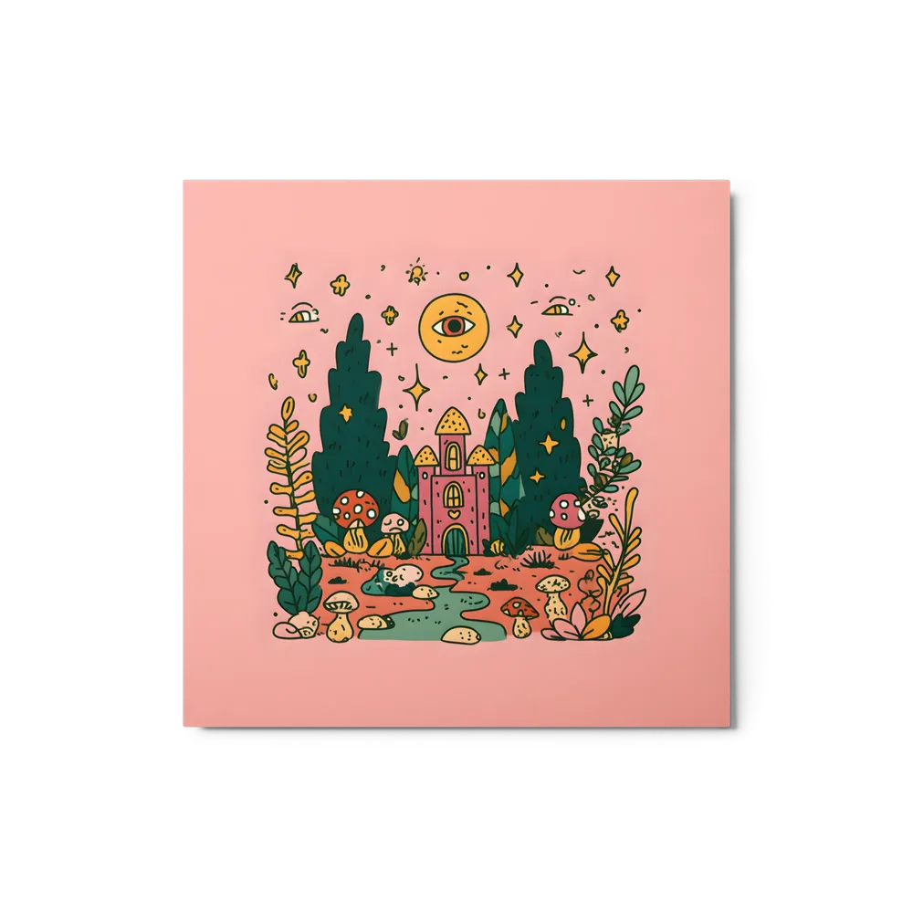 Whimsical Forest Castle | Art Print