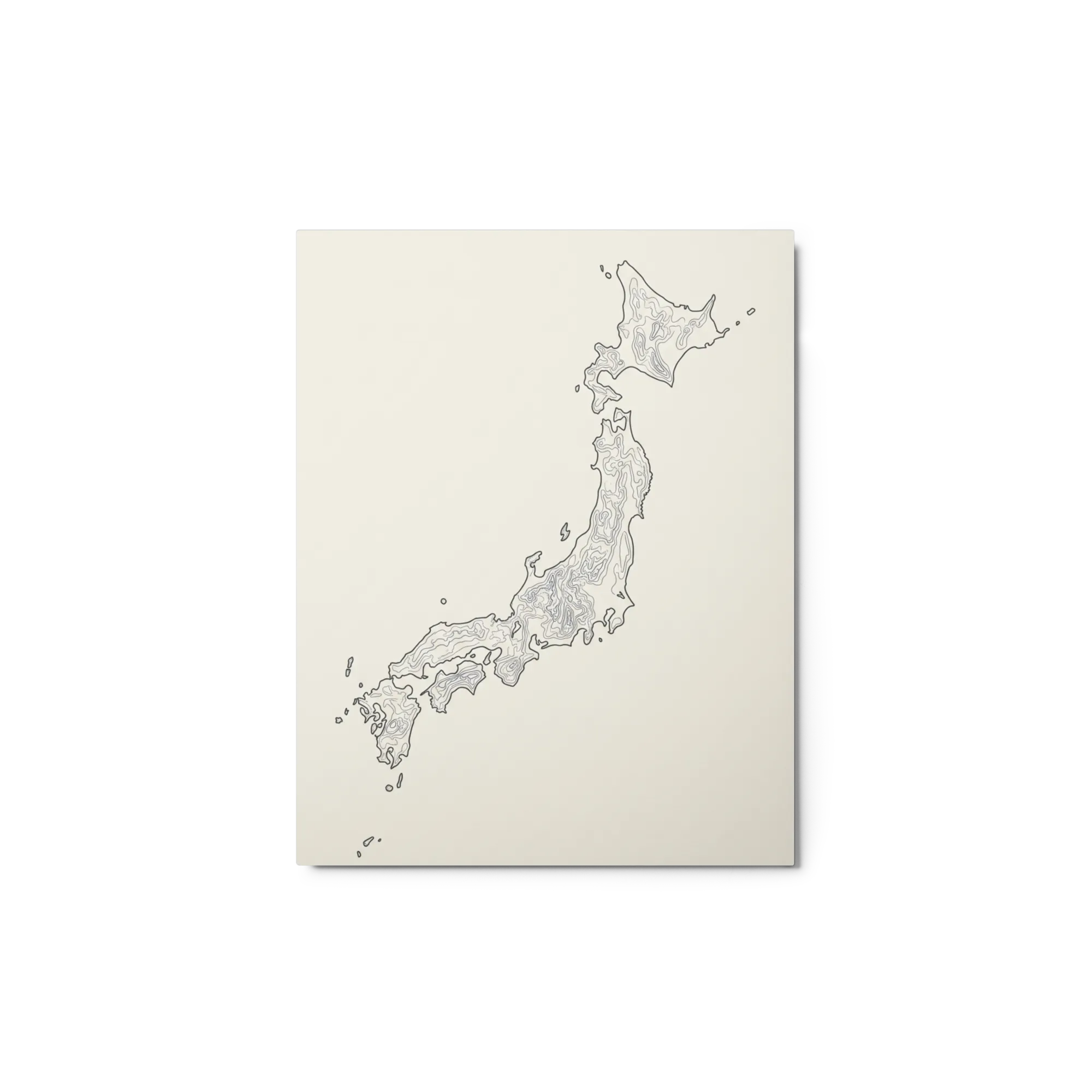 Japan Topography