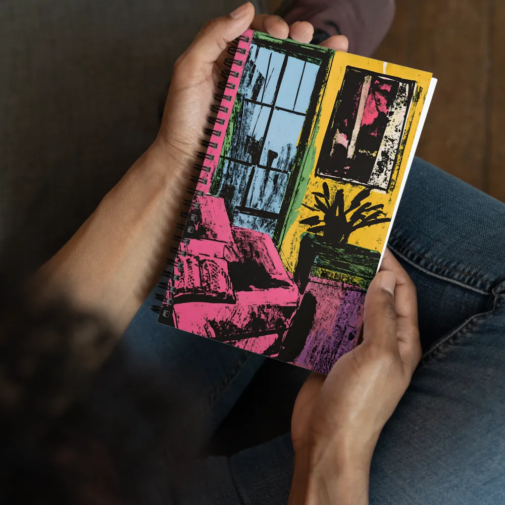 Interior Pop Palette 
 Spiral Notebook | 140 pages