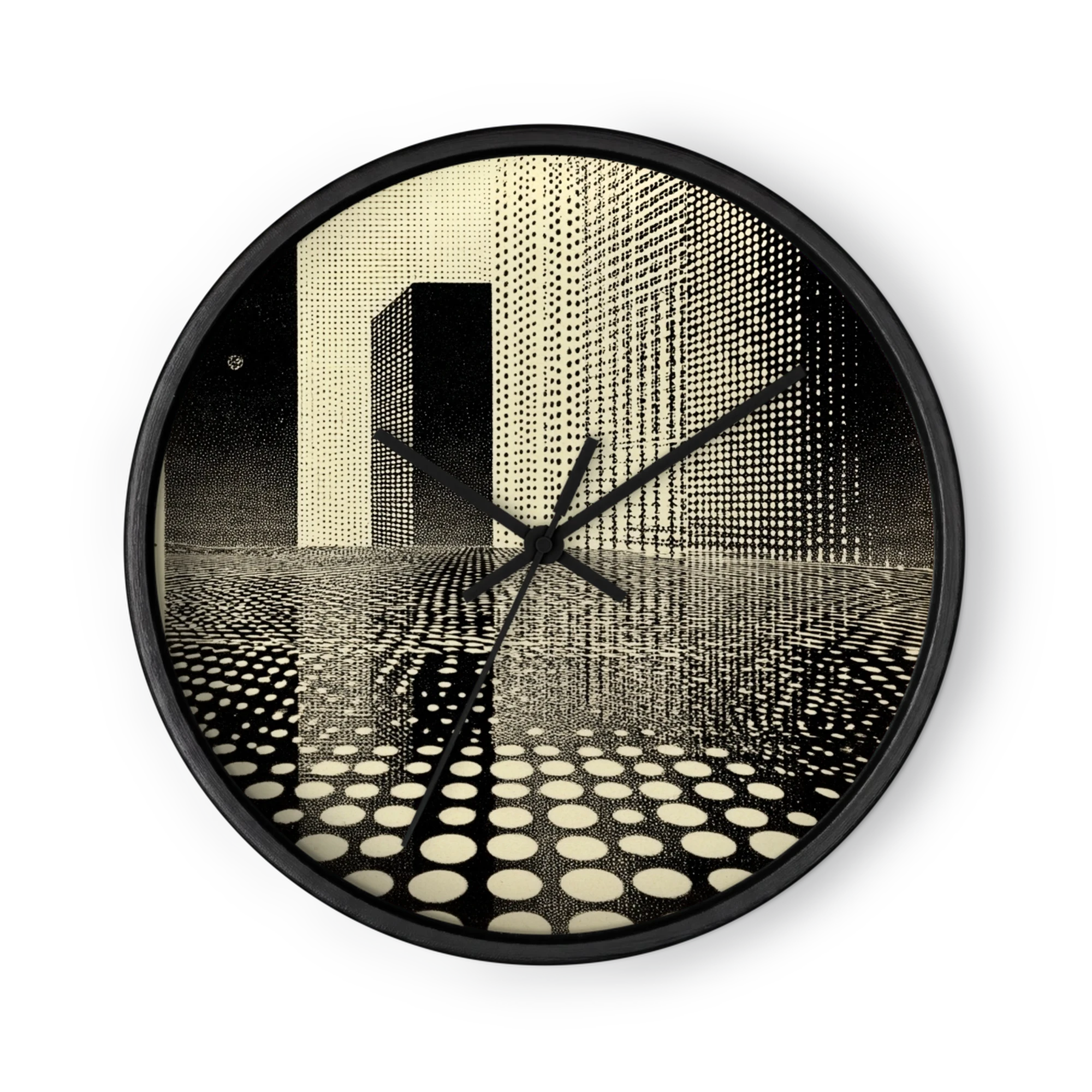 Monochrome Grid Horizon