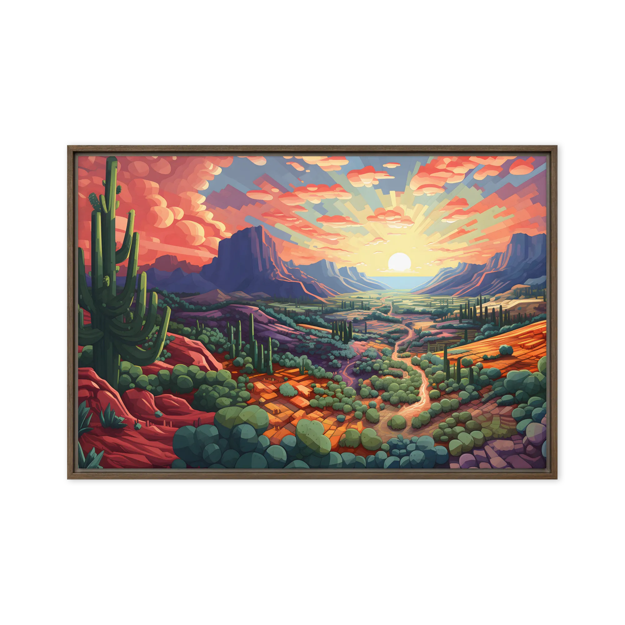 Cactus Valley Sunset