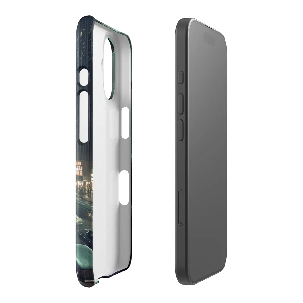 Neo-Noir Urban Future 
 iPhone 16 Pro | Tough Case