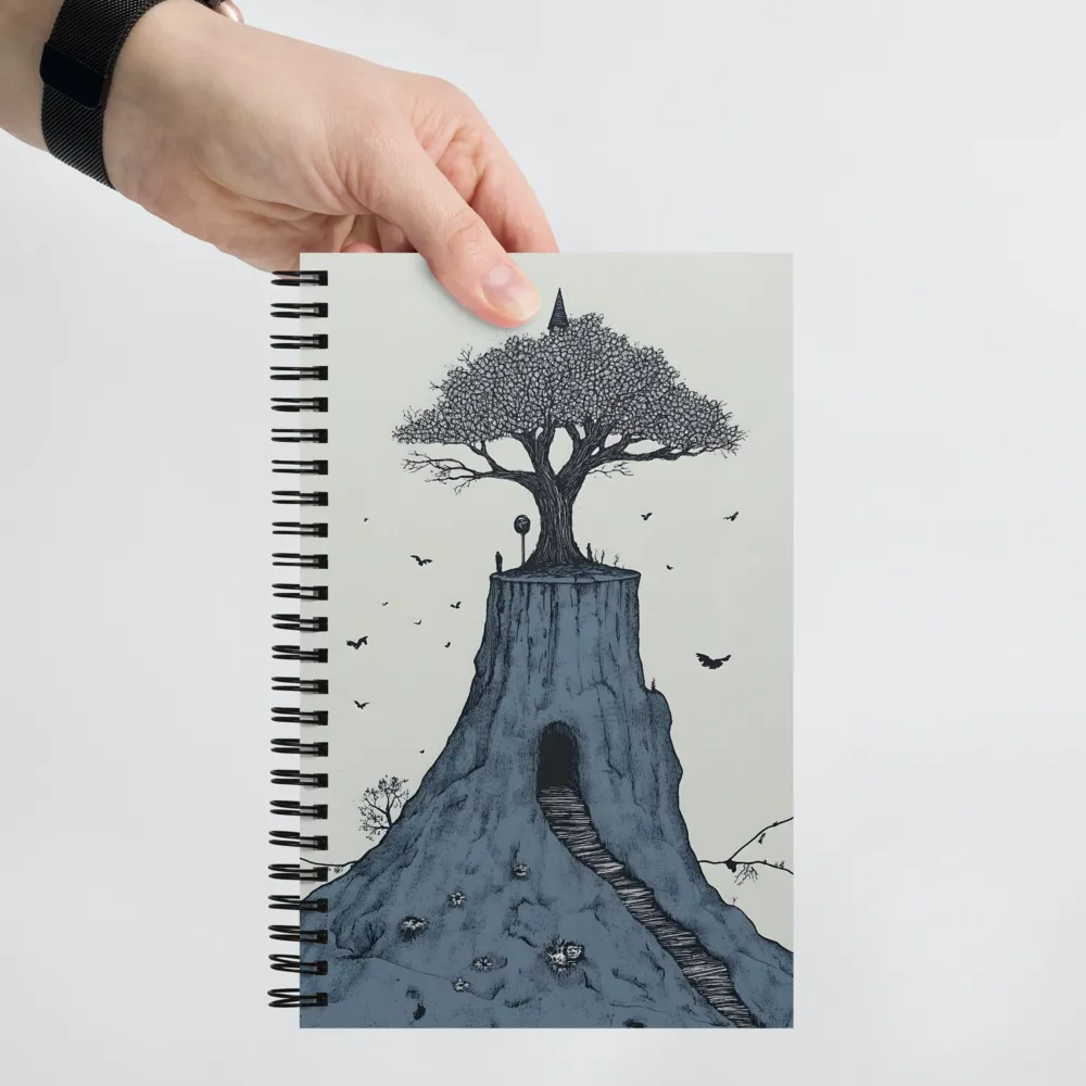The Rooted Mountain 
 Spiral Notebook | 140 pages