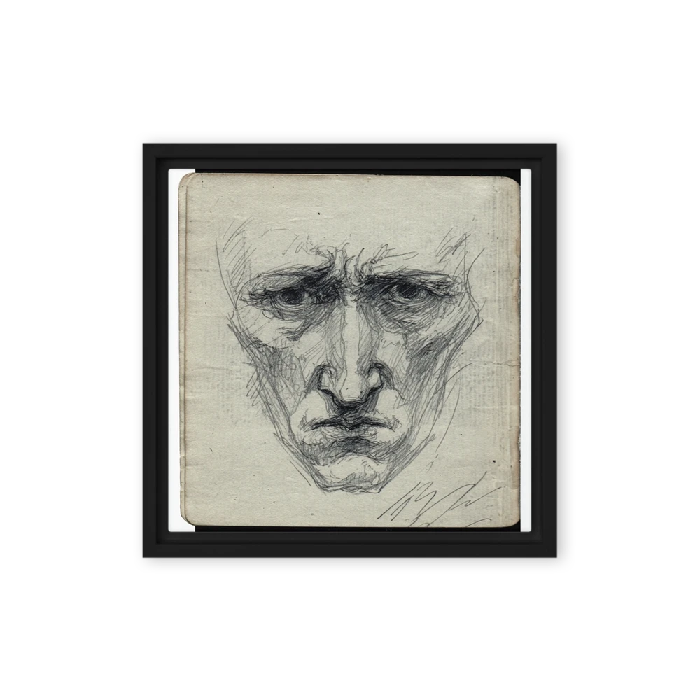 Portrait of Anguish | Art Print