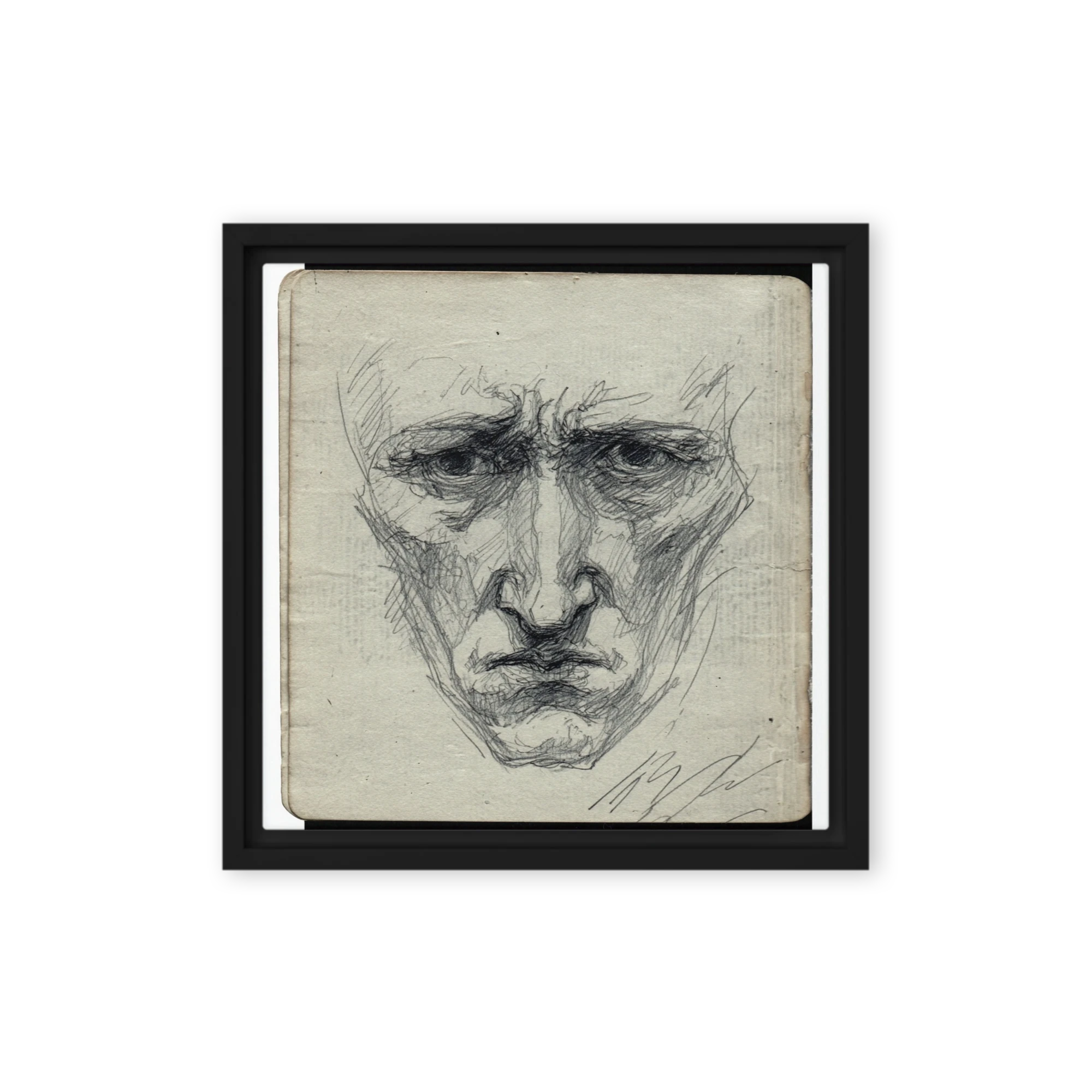 Portrait of Anguish | Art Print