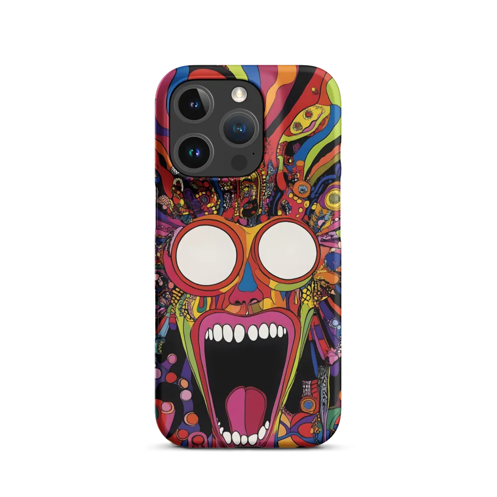 Psychedelic Face Artwork | Phone Case