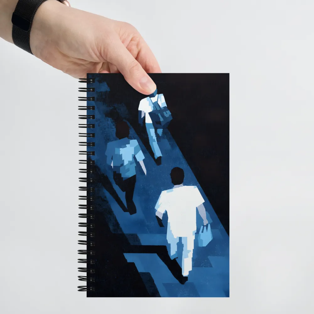 Urban Footsteps 
 Spiral Notebook | 140 pages