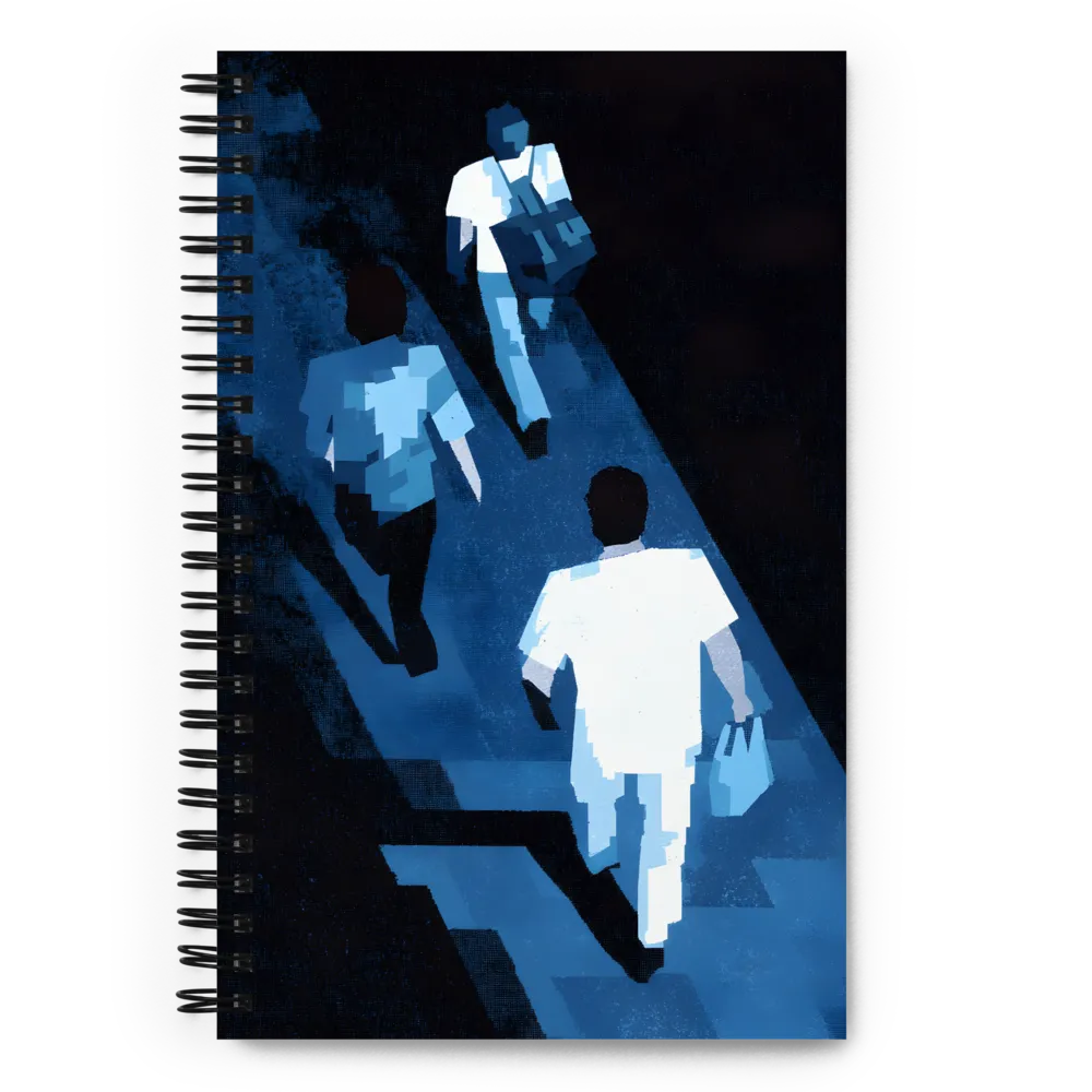Urban Footsteps 
 Spiral Notebook | 140 pages