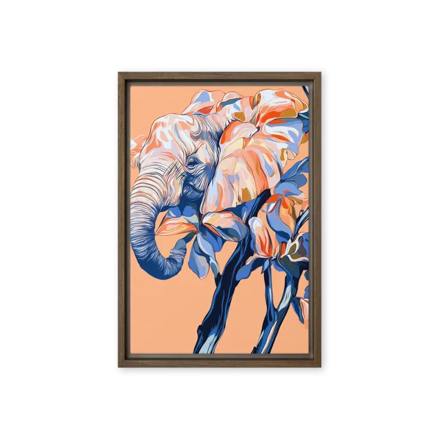 Flora Elephant | Art Print