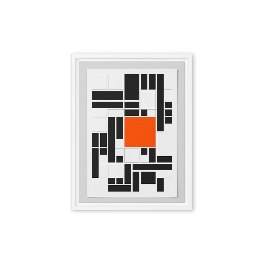 De Stijl Geometric Composition | Art Print