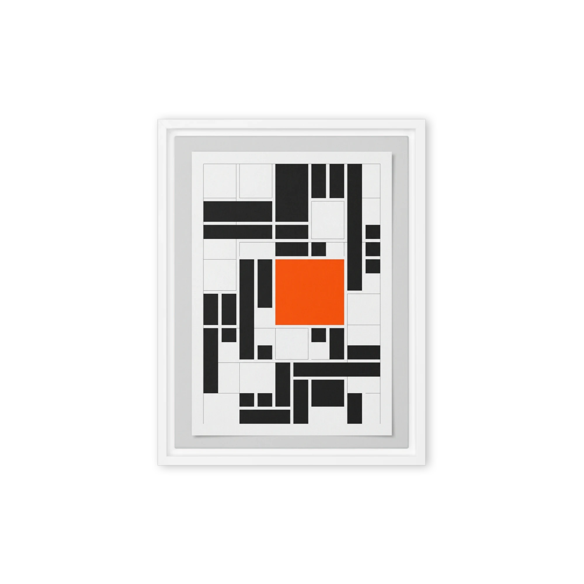 De Stijl Geometric Composition