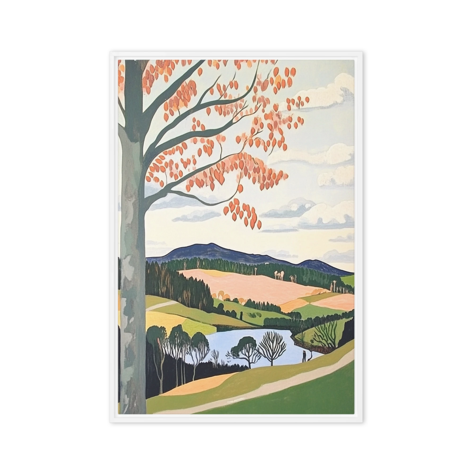 Tranquil Autumn Landscape | Art Print