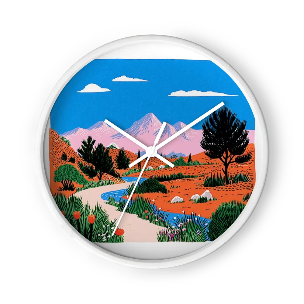 Pink Peaks Desert Path
