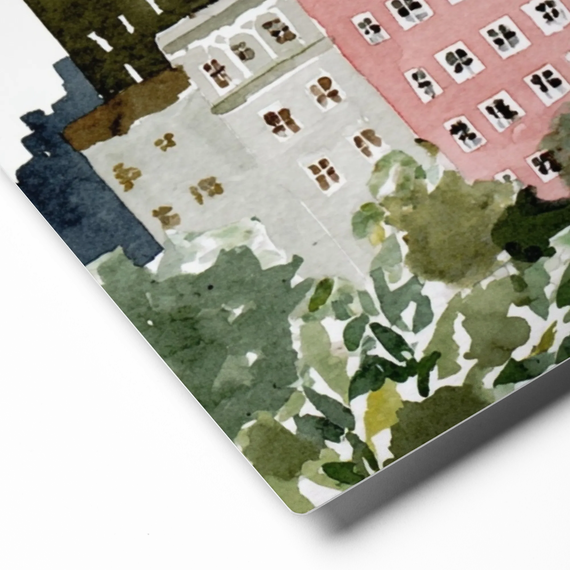 Urban Oasis 
 Canvas | 8″x 8″