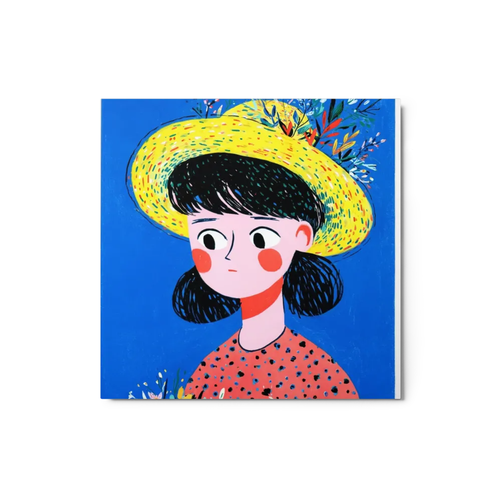 Girl in a Yellow Straw Hat