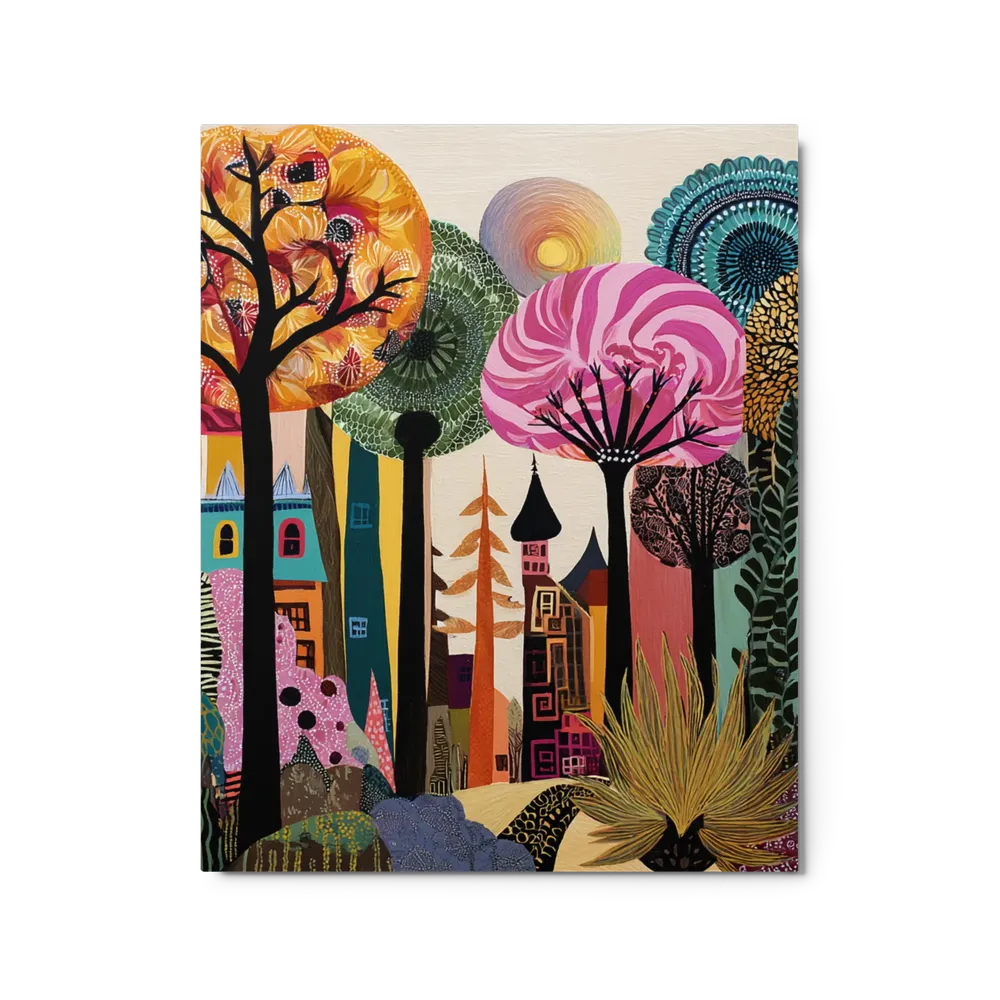 Whimsical Forest Village | Art Print