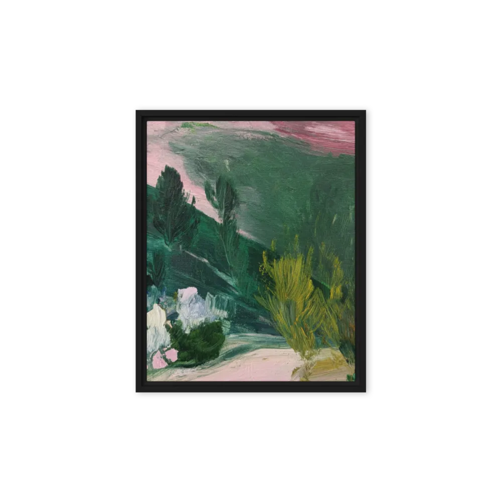 Rose Path Through the Hills 
 Canvas | 20″x 24″
