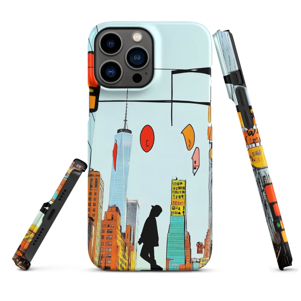 Surreal Cityscape Silhouette | Phone Case