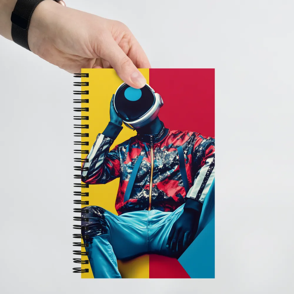 The Cosmic Muse 
 Spiral Notebook | 140 pages