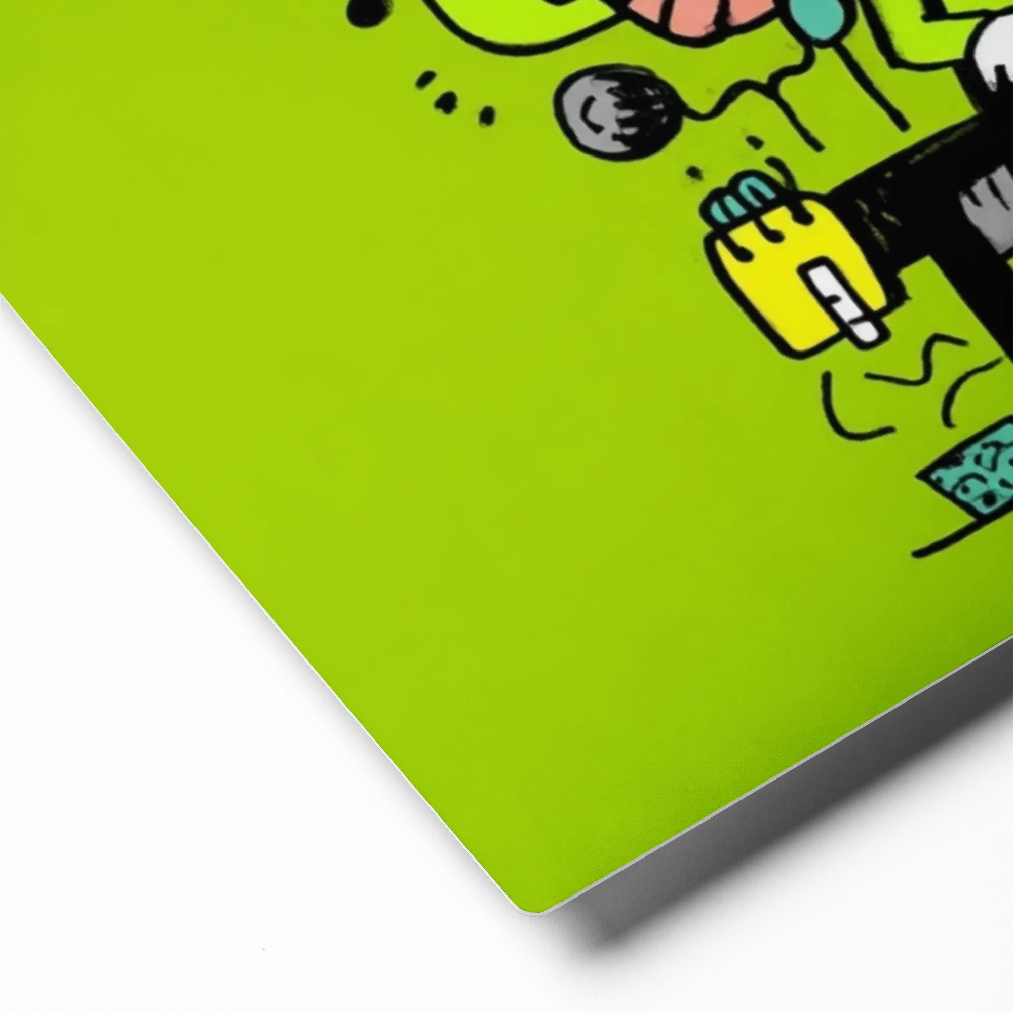 Mind Over Monsters 
 Canvas | 20″x 20″