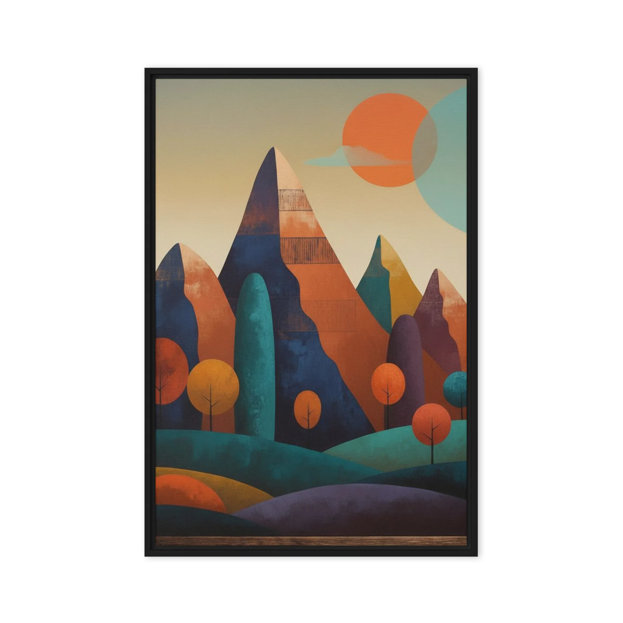 Curated Abstract Wall Art for Modern Spaces — Shape & Gesture