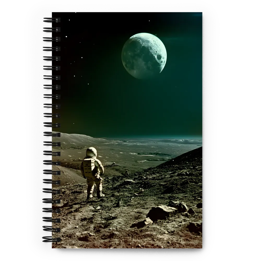 Lunar Explorer 
 Spiral Notebook | 140 pages