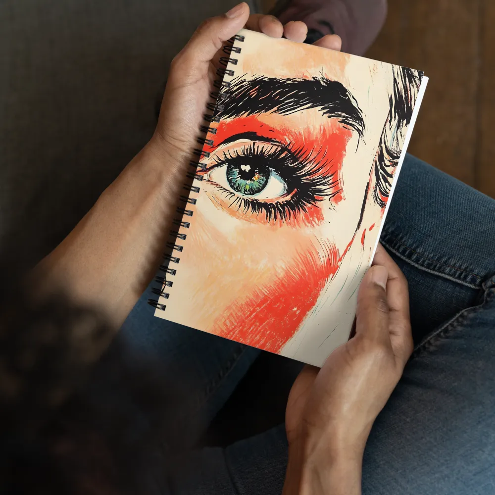 Gaze of the Bold 
 Spiral Notebook | 140 pages