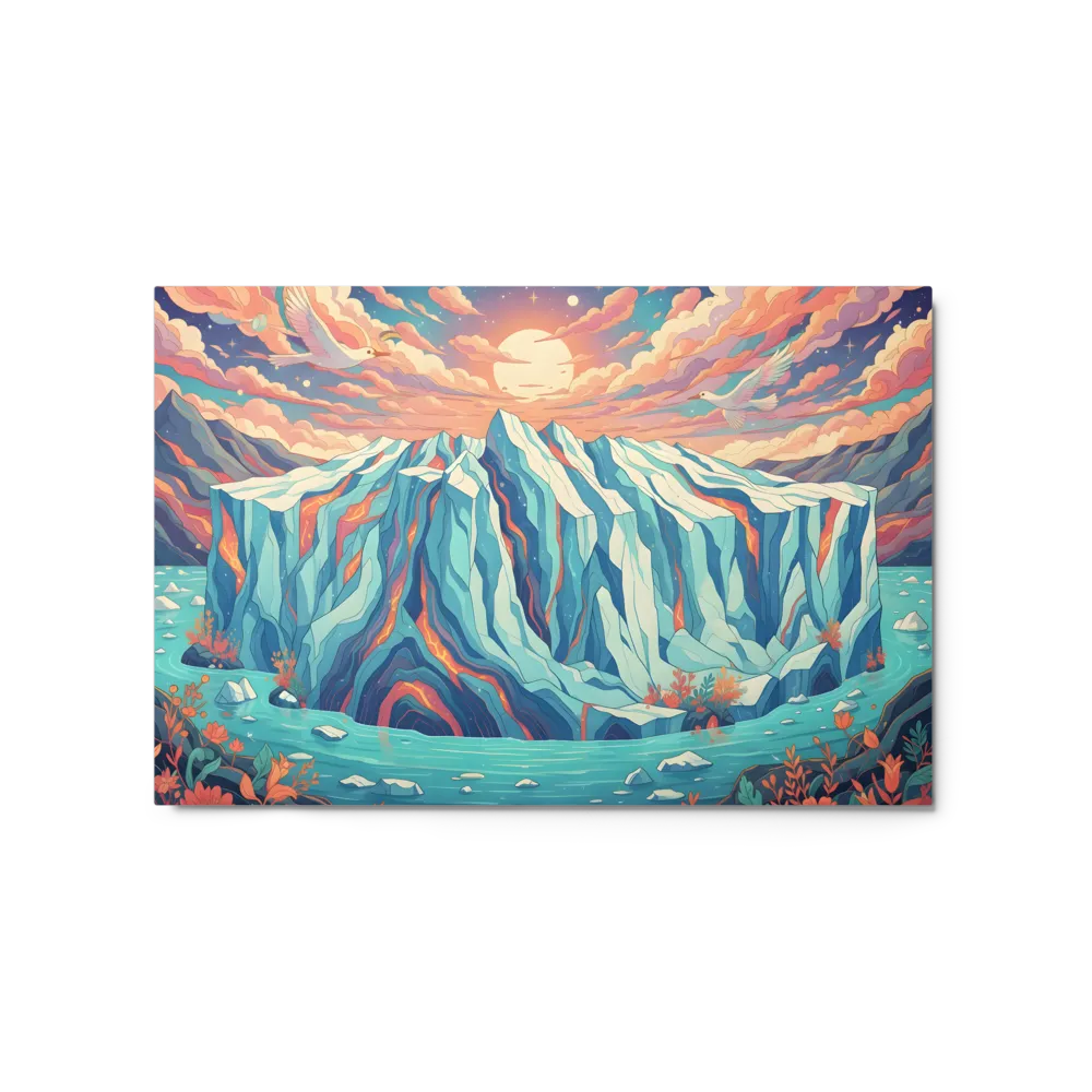 Pastel Iceberg Dreamscape