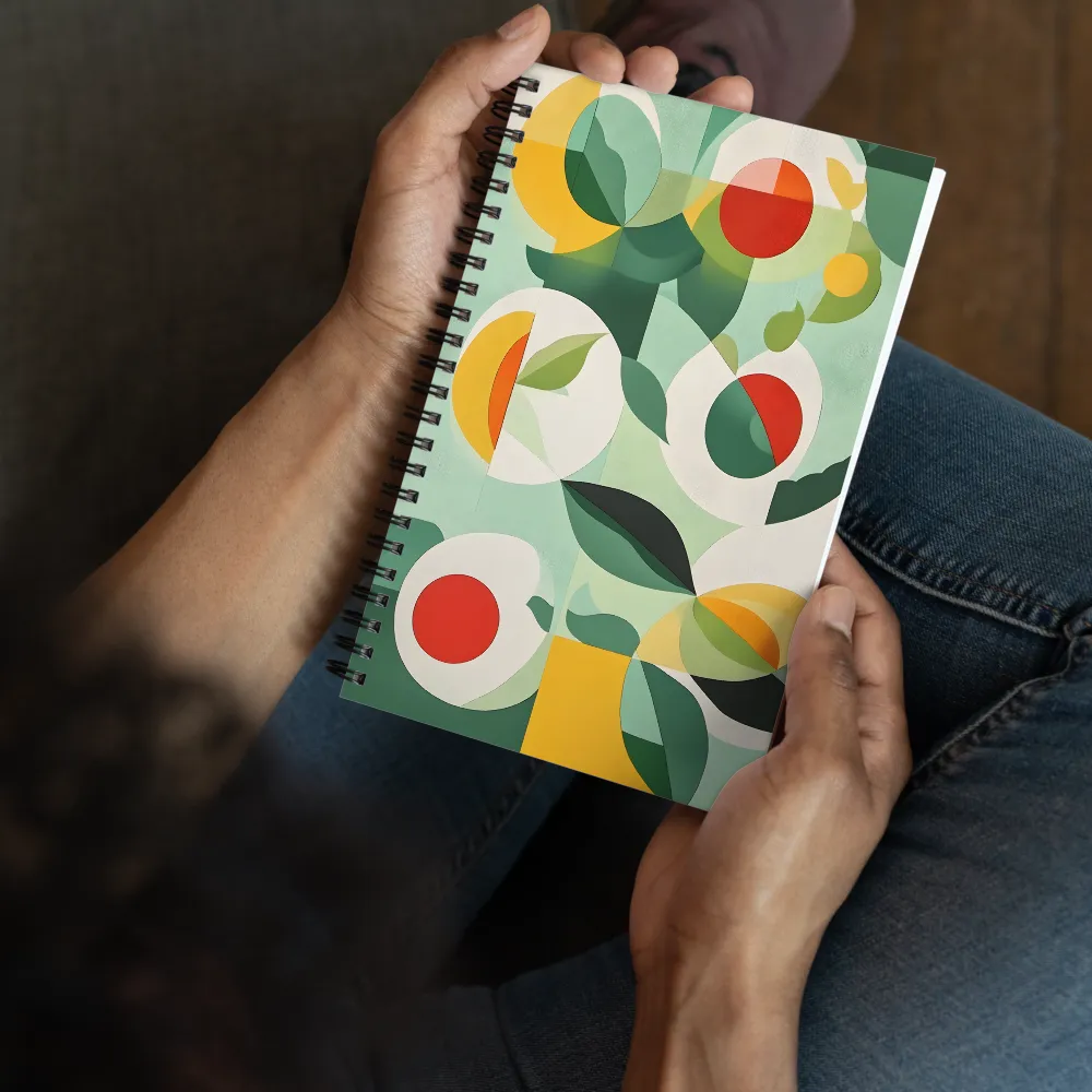 Organic Geometry 
 Spiral Notebook | 140 pages