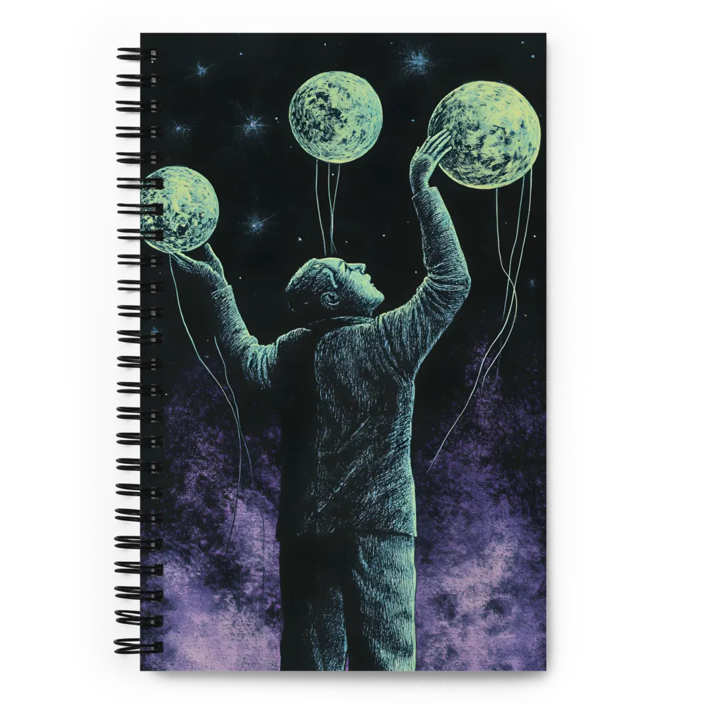 Reach for the Moons 
 Spiral Notebook | 140 pages