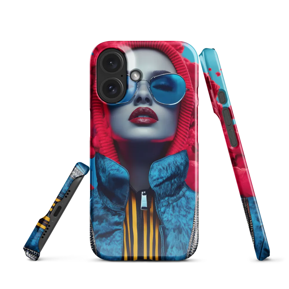 Crimson Aura 
 iPhone 17 Pro Max | Snap Case