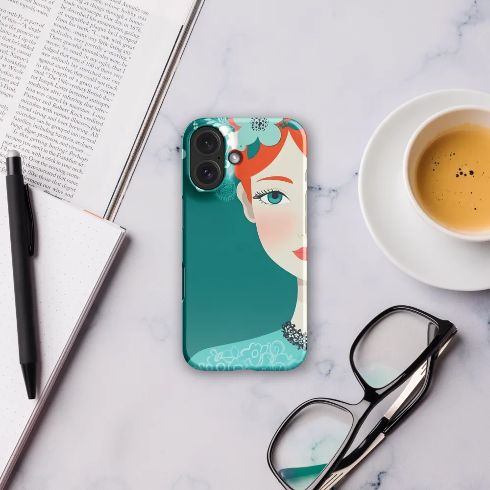 Floral Muse 
 iPhone 14 Plus | Snap Case