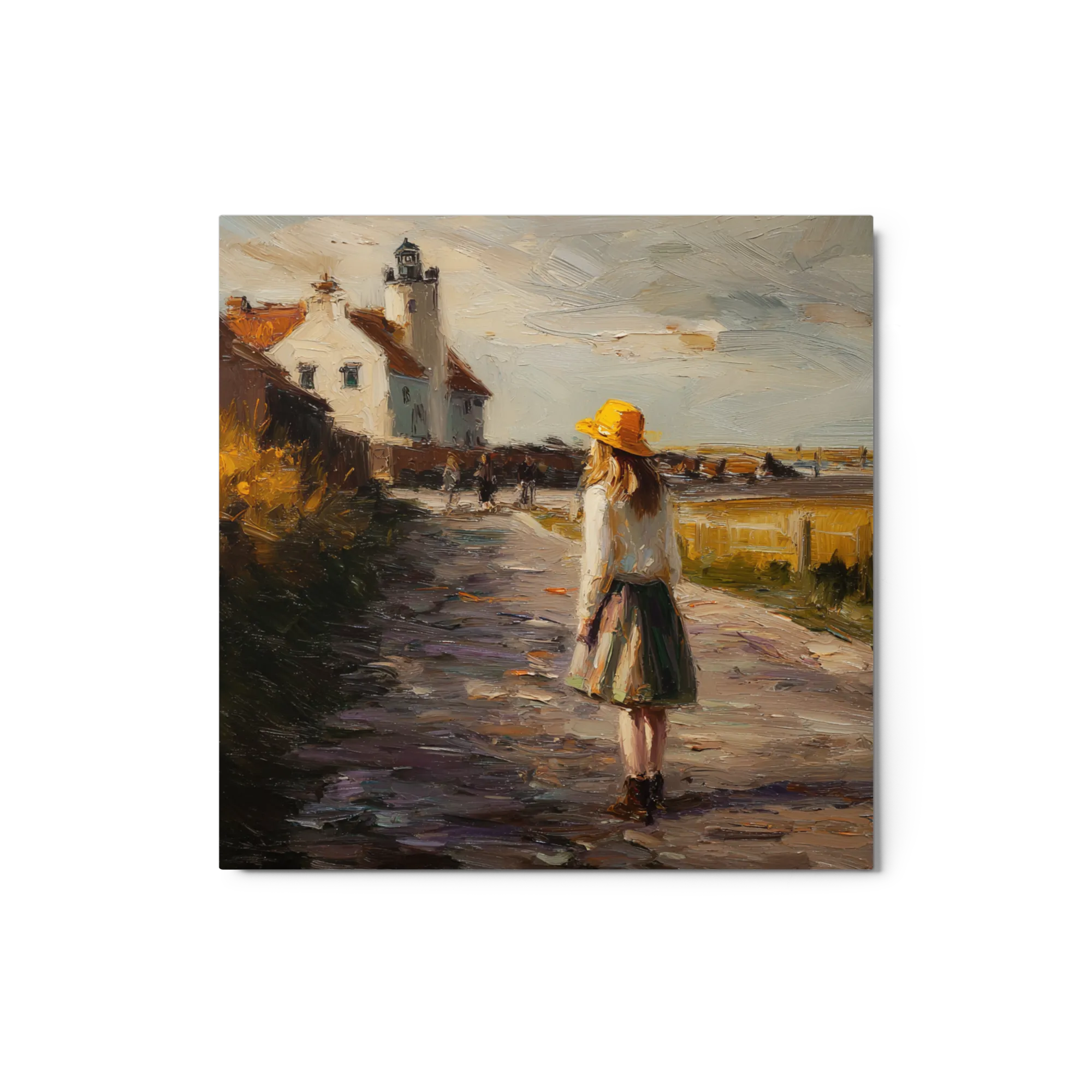 The Solitary Walk to the Lighthouse