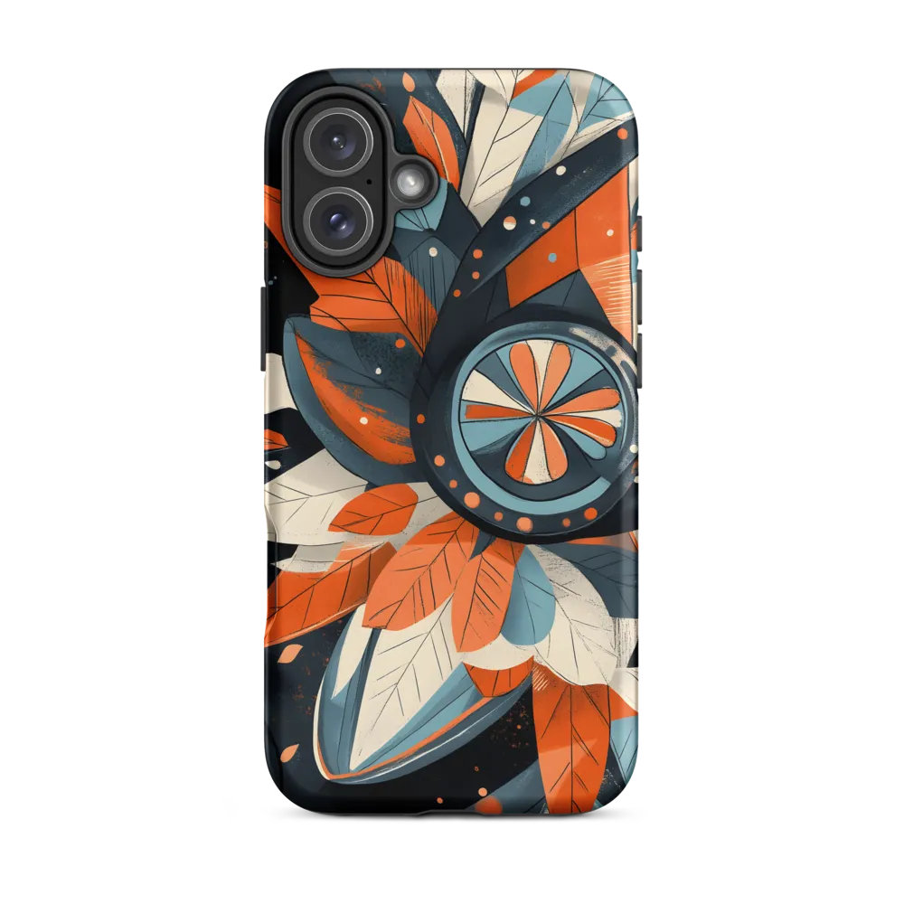 Modern Abstract Floral Design | Phone Case
