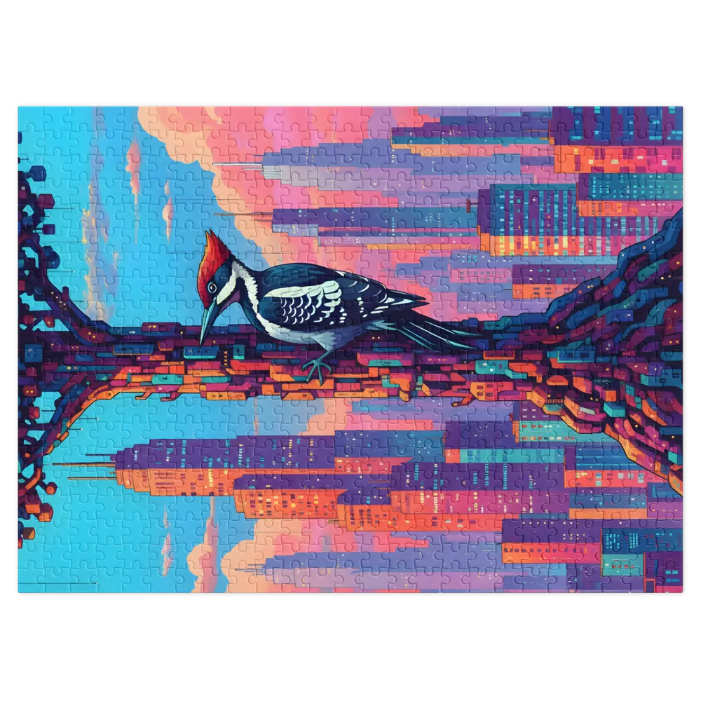 Urban Woodpecker | Jigsaw Puzzles