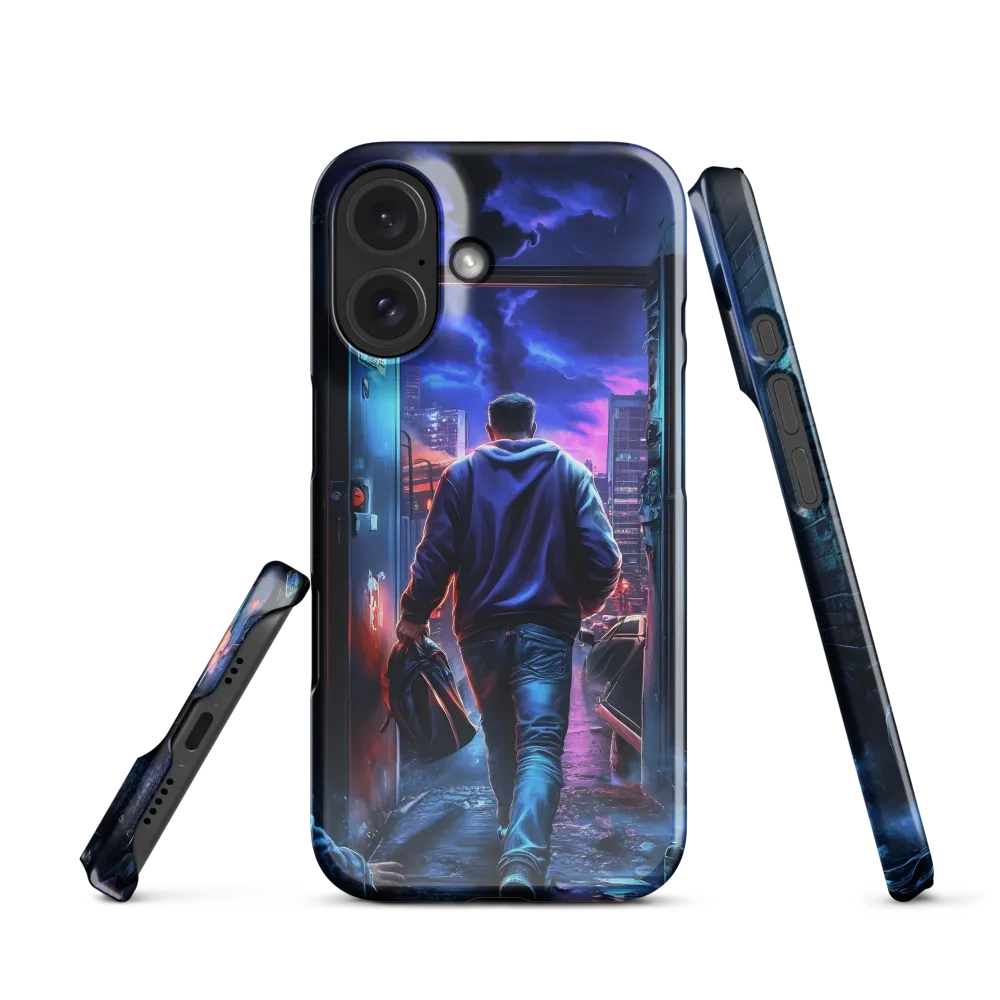 Gateway to the Neon City 
 Samsung Galaxy S10 | Snap Case