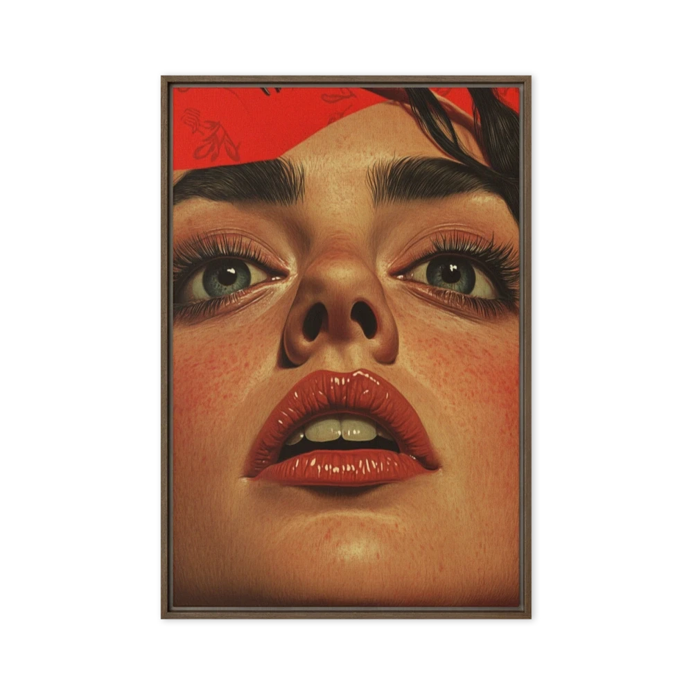 Hyperrealistic Female Portrait