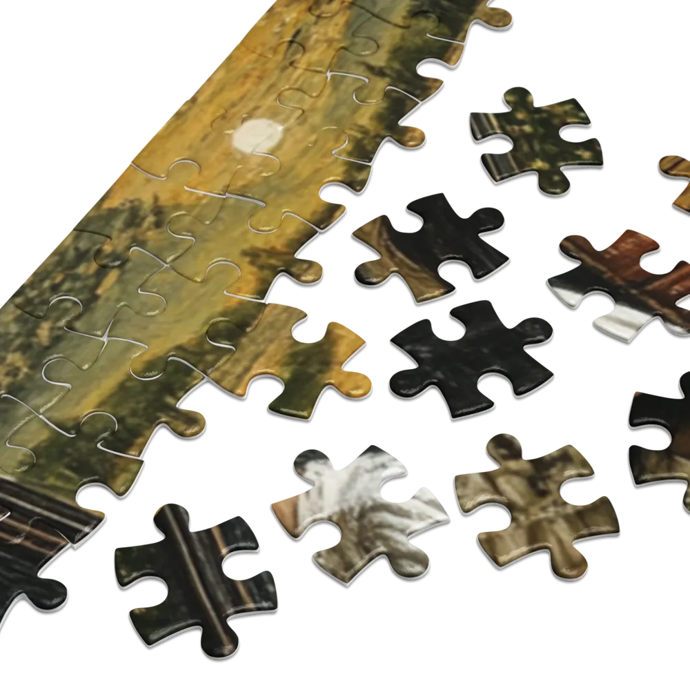 O Refúgio da Leitora 
 Puzzle em caixa de metal