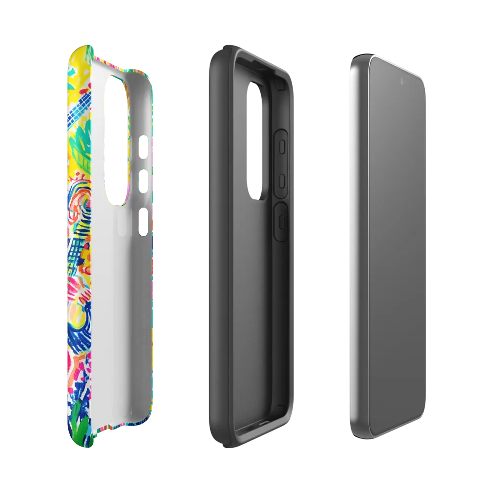 Two Colorful Musicians | Phone Case
