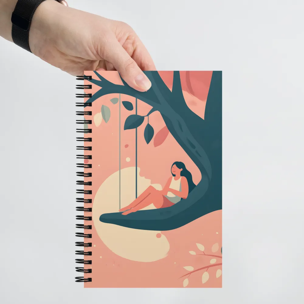 Serene Tree Haven 
 Spiral Notebook | 140 pages